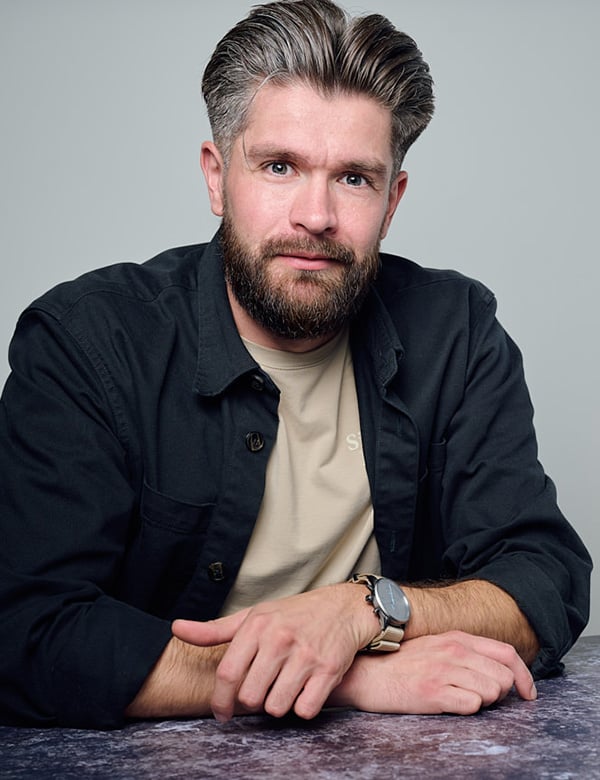 Mannelijk model met een baard Piet H.