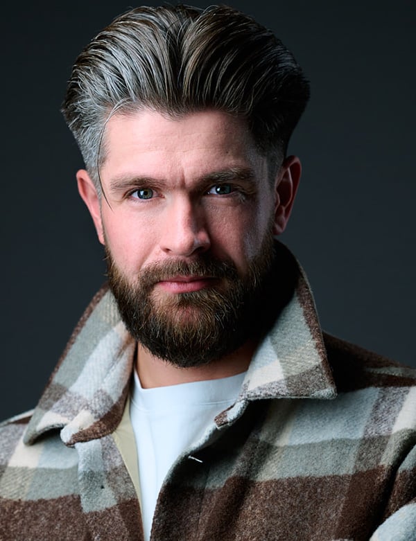 Mannelijk model met een baard Piet H.