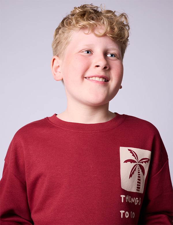 Kindermodel met blond haar Bodian