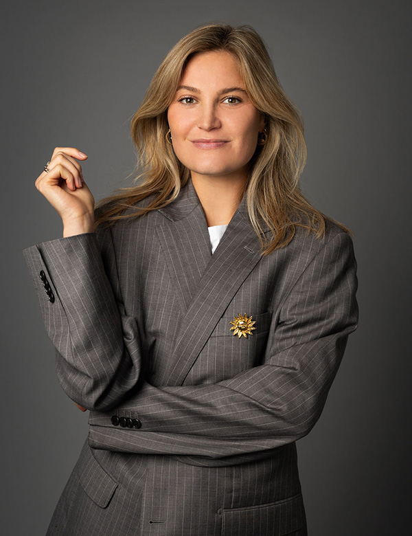 vrouwelijk actrice Charlotte S.