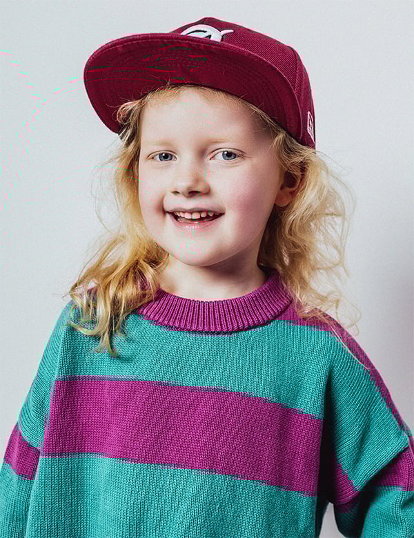 Kindermodel met blond haar Dominique