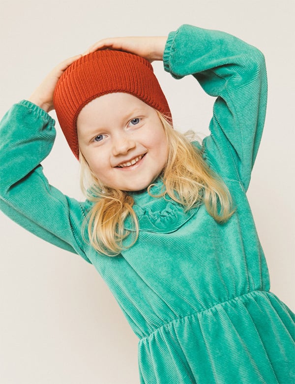 Kindermodel met blond haar Dominique