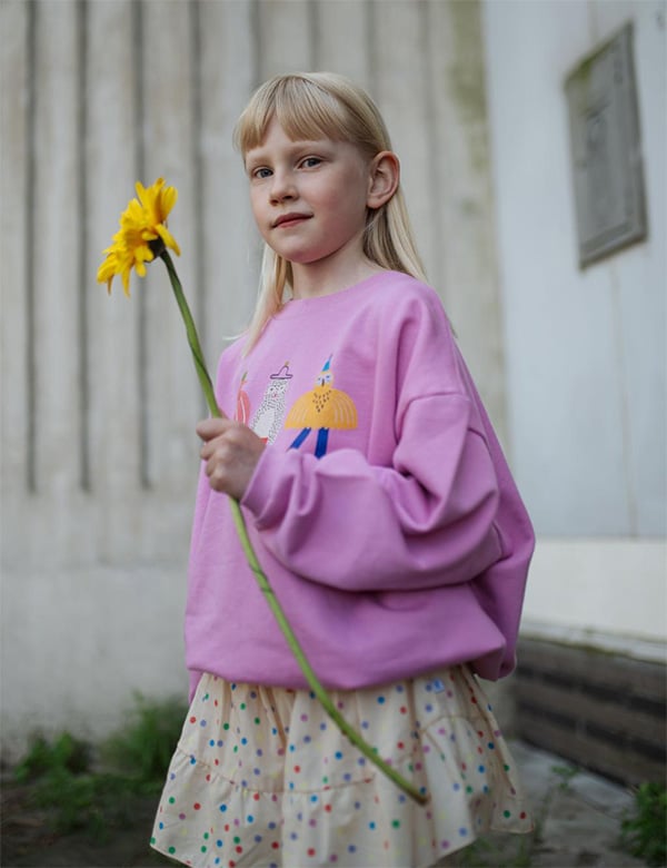 Kindermodel met blond haar Pippa W.