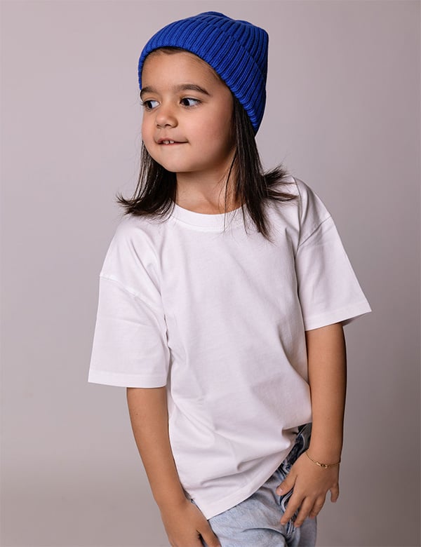 Kindermodel met bruin haar Ayda