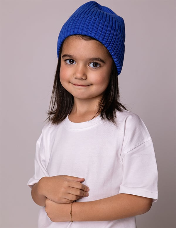 Kindermodel met bruin haar Ayda