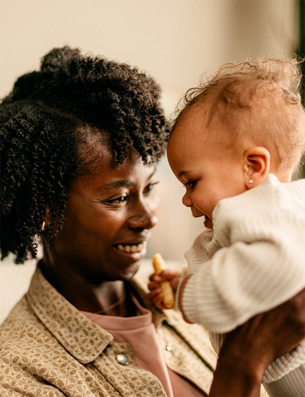 Modellen gezin Familie Osei