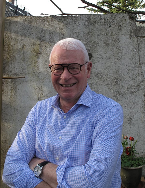 mannelijk model met blauwe ogen, Johann G.