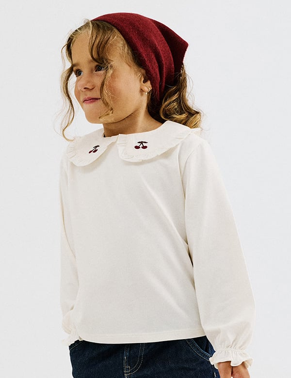 Kindermodel met bruin haar Joy T.