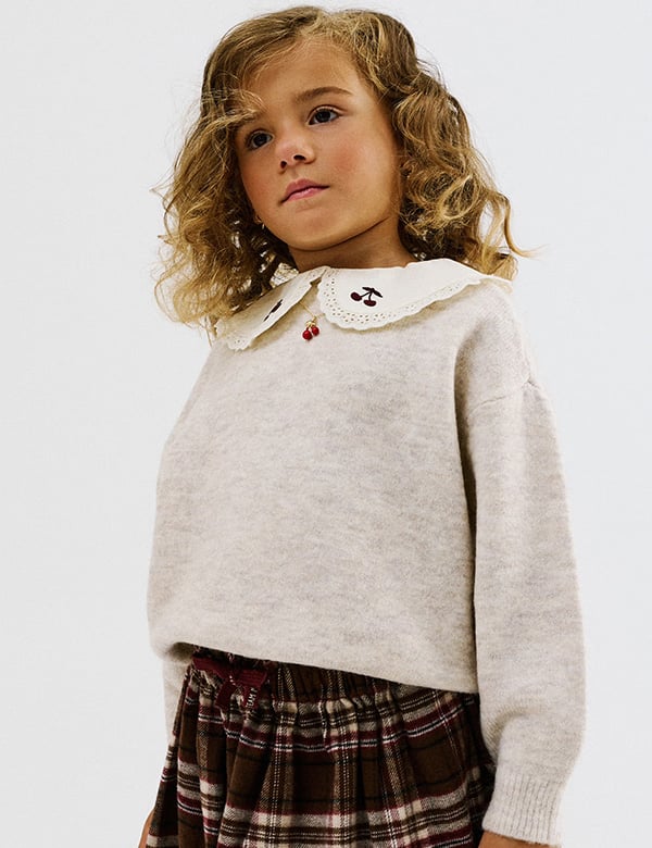 Kindermodel met bruin haar Joy T.