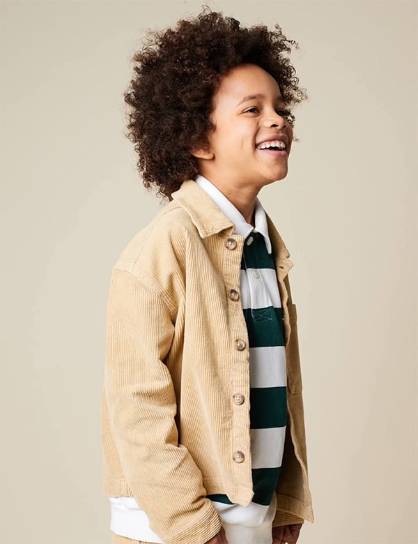 Kindermodel met bruin haar Lucian