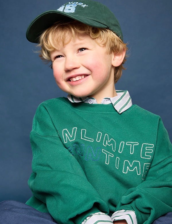 kindermodel met blond haar Scott P.