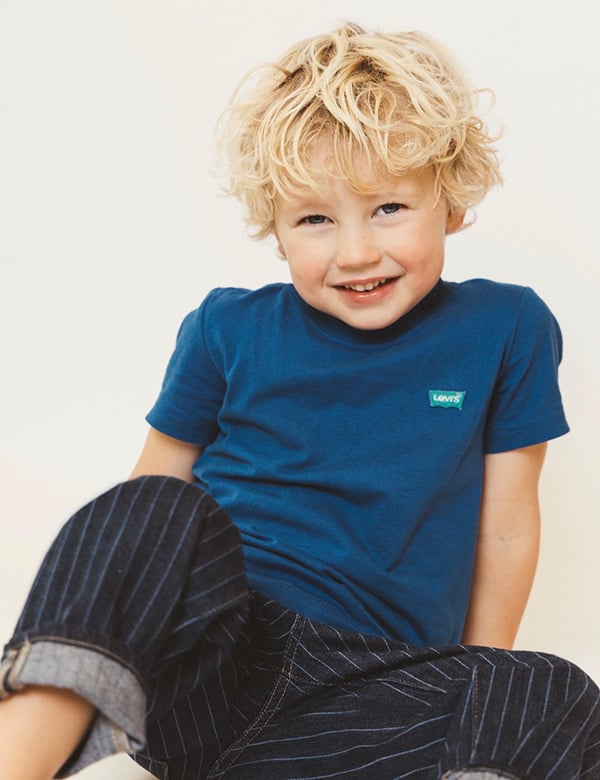 kindermodel met blond haar Scott P.