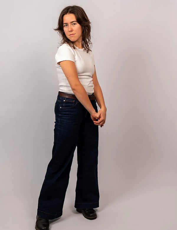 vrouwelijk model en actrice Amber Sc.