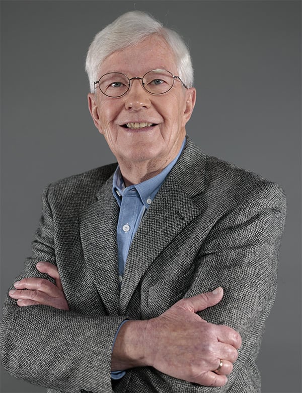 Seniorenmodel met grijs haar Ben