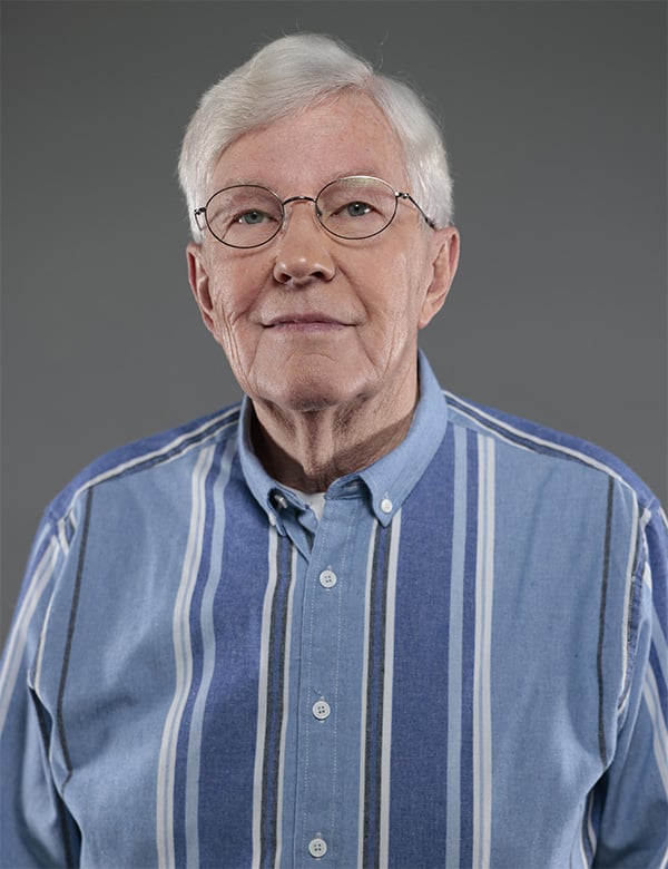 Seniorenmodel met grijs haar Ben