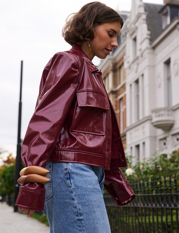 Vrouwelijk model met bruin haar Benthe G.