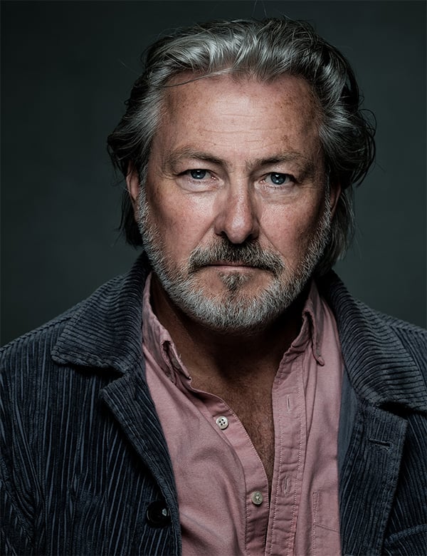 Acteur met grijs haar Bram L.