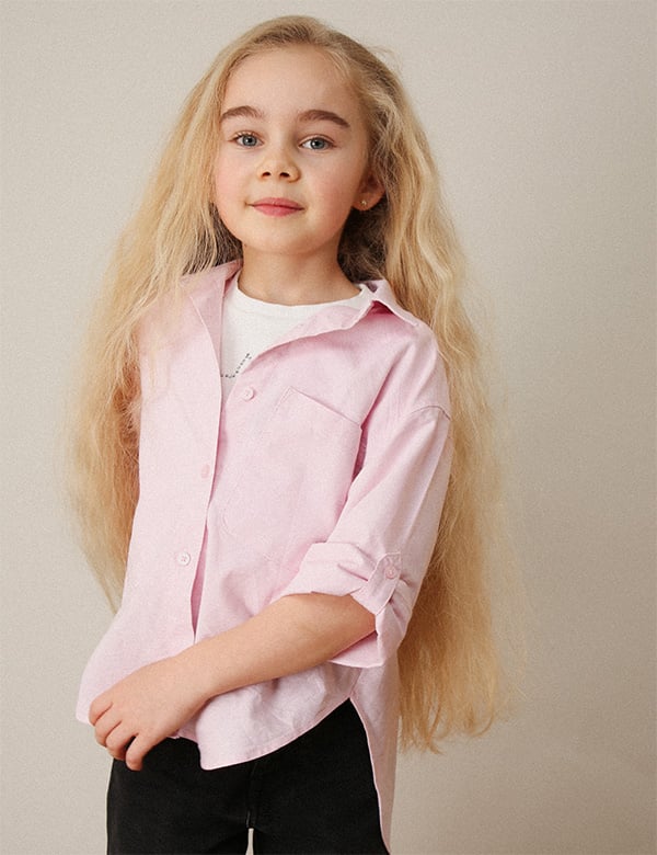 Kindermodel met blond haar Cleo H.