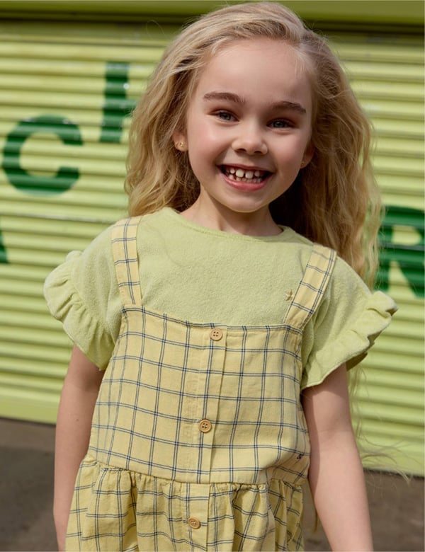 Kindermodel met lang blond haar Cleo H.