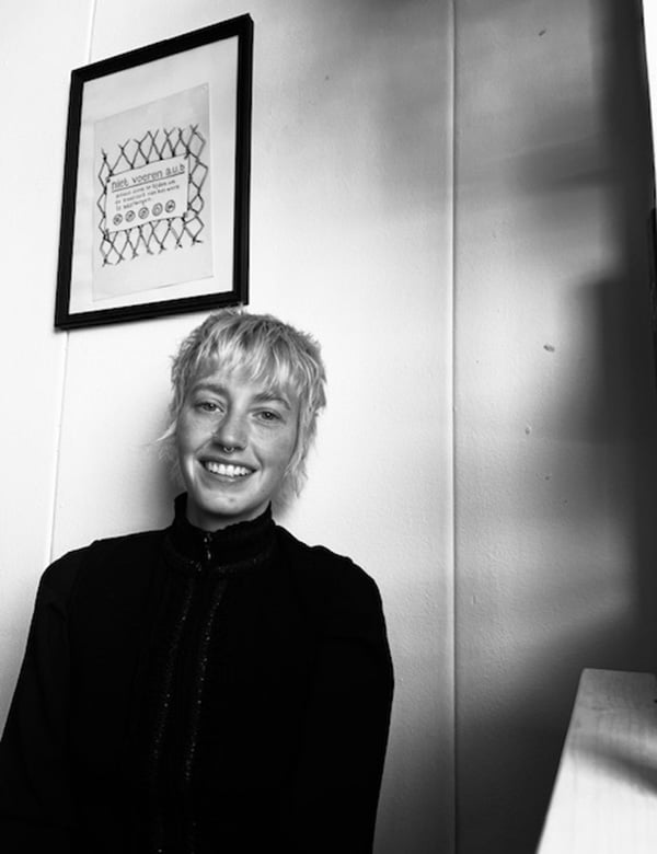 non-binair model Fede