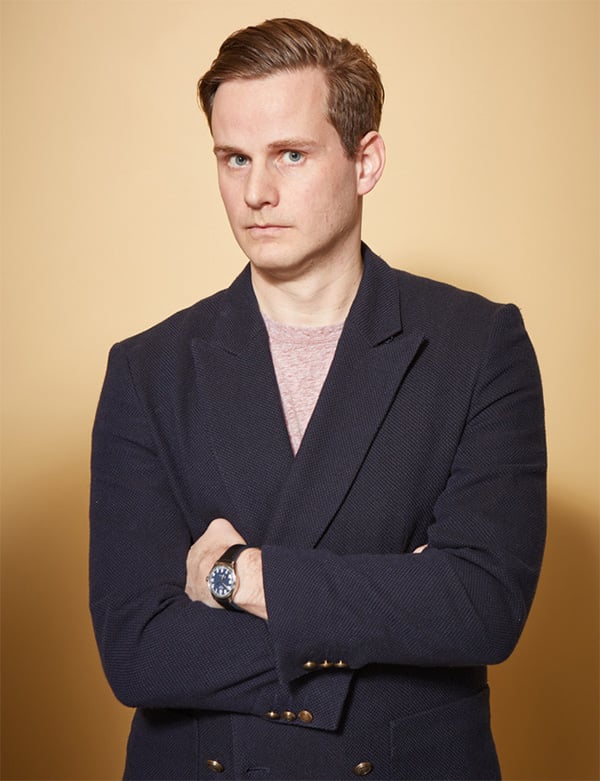 Mannelijk model met donkerblond haar Jan-Willem R.