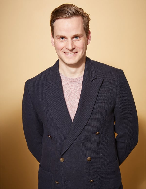 Mannelijk model met donkerblond haar Jan-Willem R.