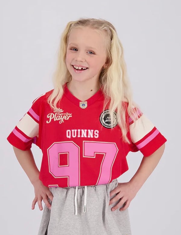 kindermodel met blond haar Laurie K.