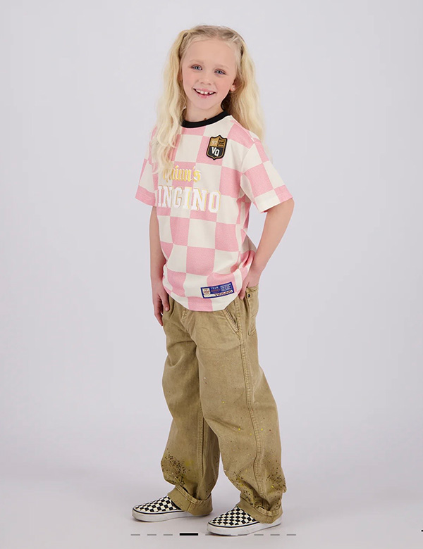 kindermodel met blond haar Laurie K.