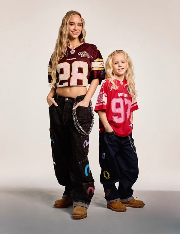 kindermodel met blond haar Laurie K.