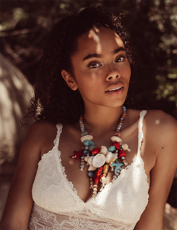 Vrouwelijk model Sophia M.