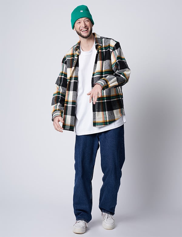 Mannelijk model met lichtbruin haar Steijn K.