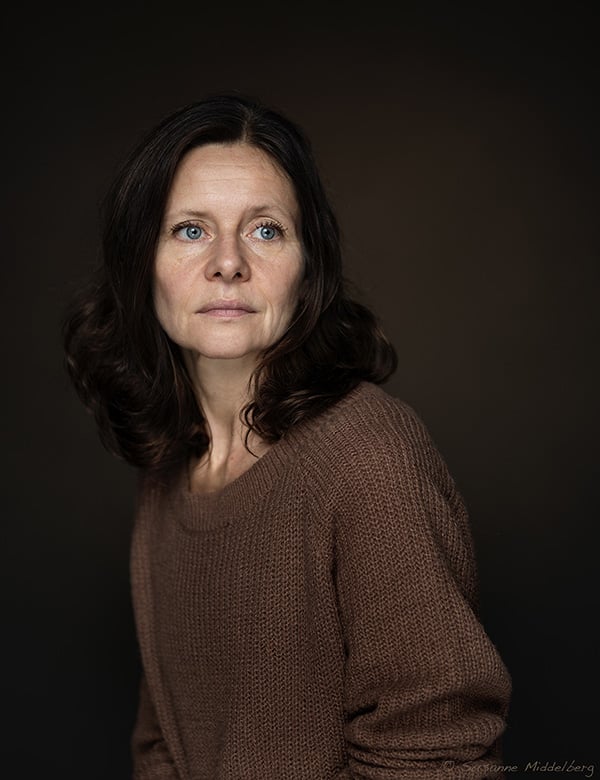 vrouwelijk actrice Susanne M.