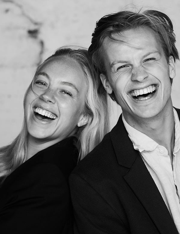 mannelijk model met blond haar Jaap K.