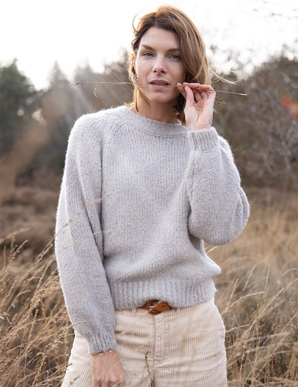 Vrouwelijk model met bruin haar Charlotte A.