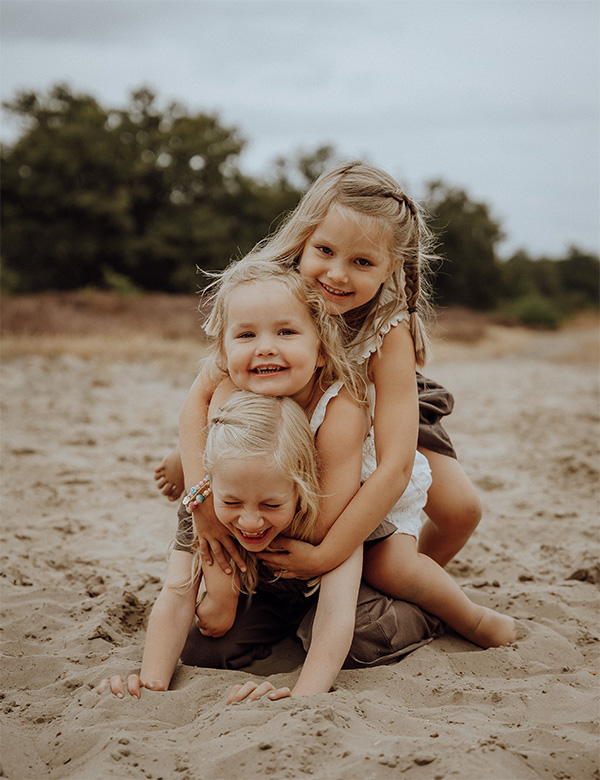 Modellen gezin familie Hoogeveen