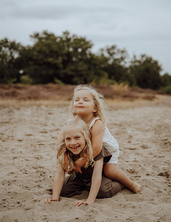 Modellen gezin familie Hoogeveen