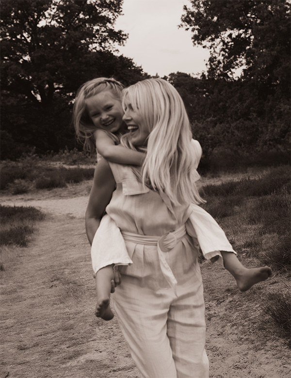 Modellen gezin familie Hoogeveen