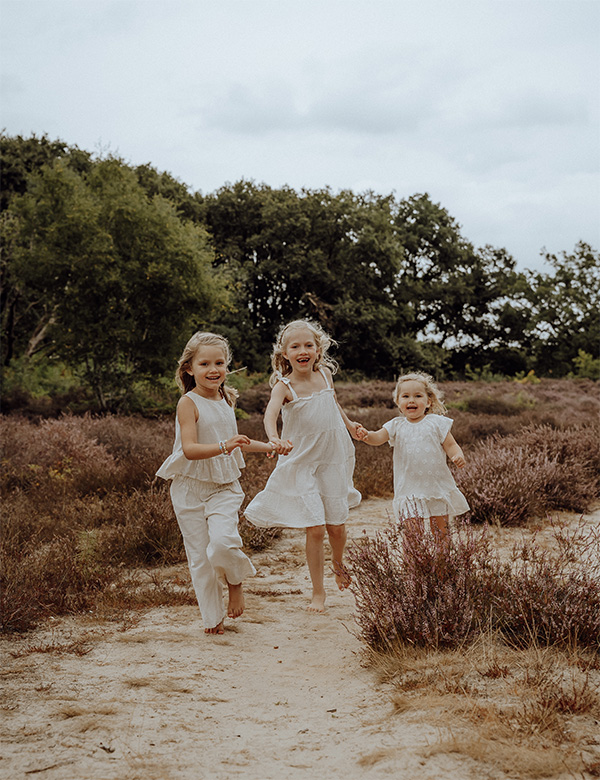 Modellen gezin familie Hoogeveen