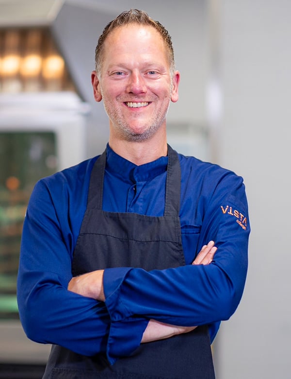 mannelijk model met blauwe ogen Robbert T.