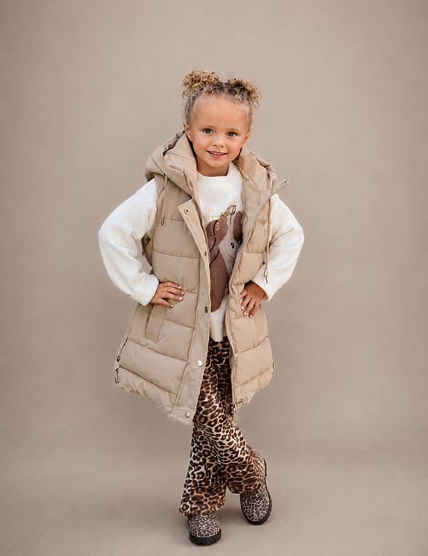 meisjes kindermodel met blonde krulletjes Jaylinn B.