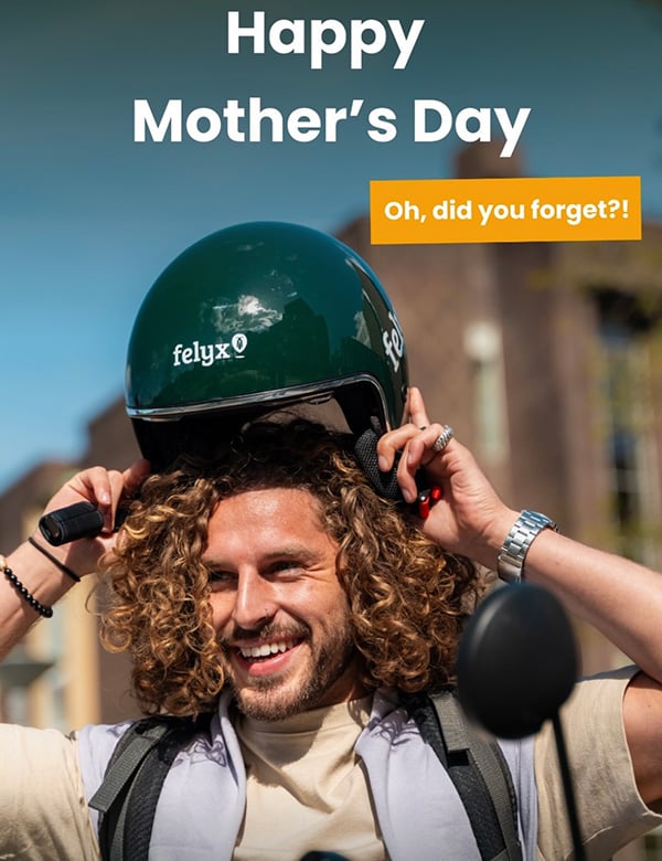 Mannelijk model met krullend haar Lex B.