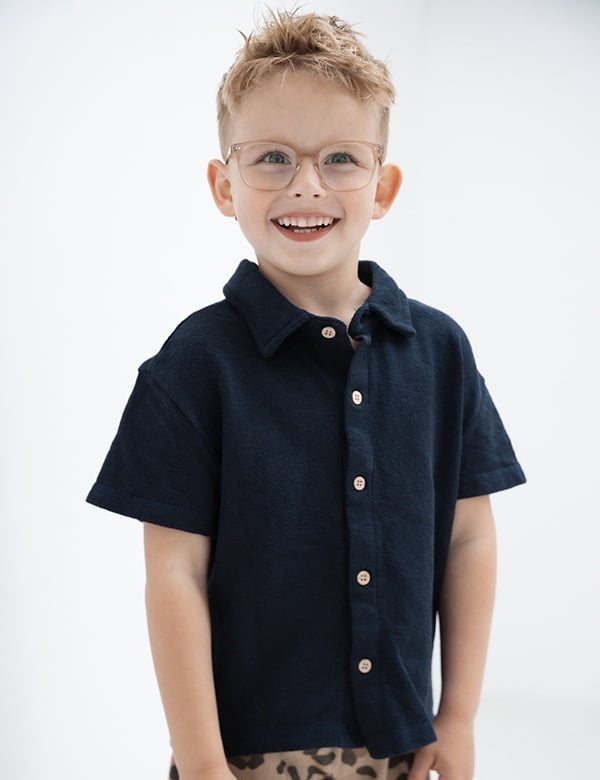 Kindermodel met blond haar Aiden B.