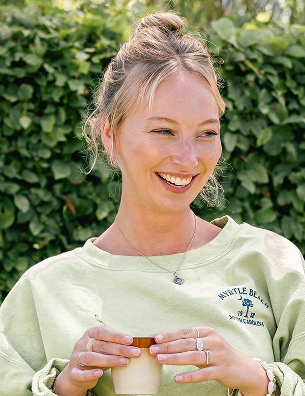 Vrouwelijk model met blond haar Berber
