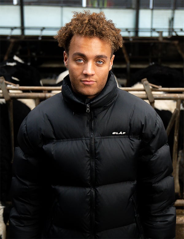 Mannelijk model met lichtbruin haar Dexter E.