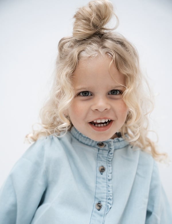 Kindermodel met blond haar Noé B.