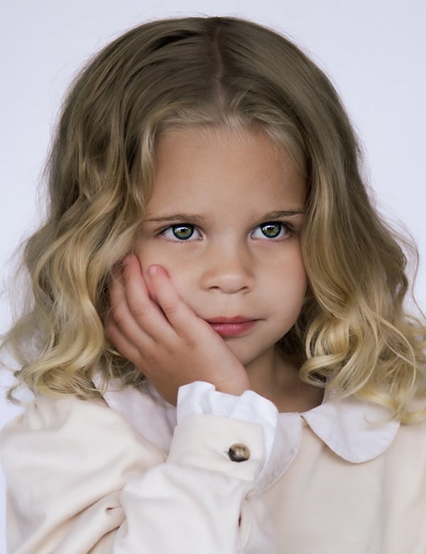 Kindermodel met blond haar Noé B.