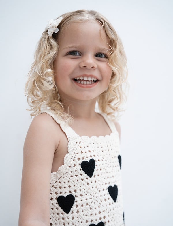 Kindermodel met blond haar Noé B.