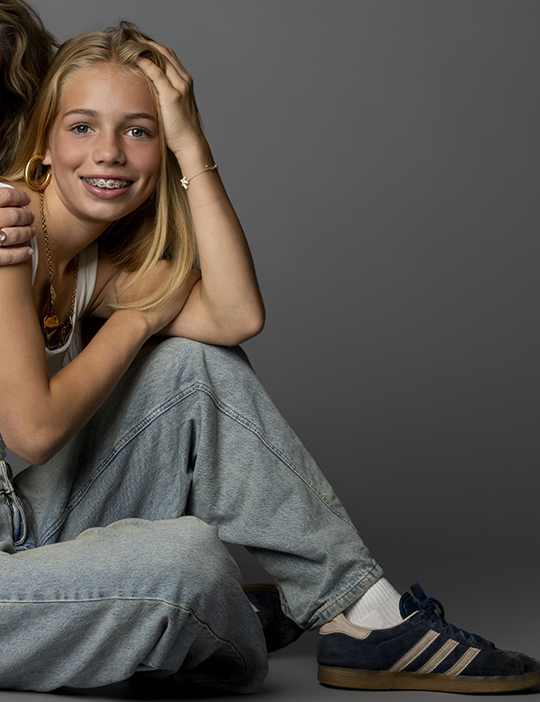 Kinderlijkmodel met blond haar Annemijn WE.