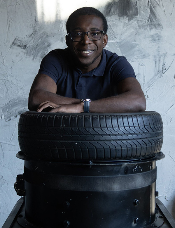 Mannelijk model Carlo J.