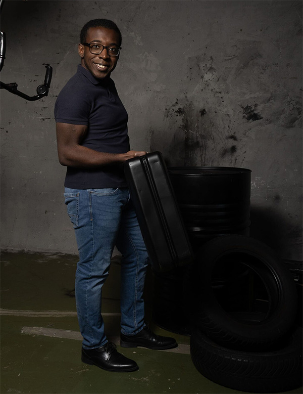 Mannelijk model Carlo J.